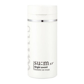 韓國 SU:M37 呼吸 甦秘 微米珍珠淨白煥顏泡泡面膜 白泡泡面膜 100ml 二手