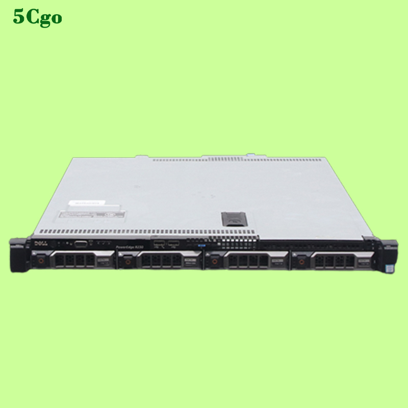 5Cgo【含稅】Dell/戴爾R230伺服器1U機架式靜音家用存儲ERP數據管理公司局域網另有R630/620
