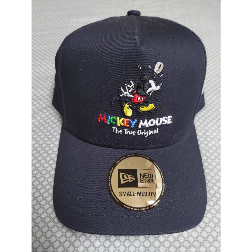 全新 New Era x Disney KF Vintage Mickey Mouse 迪士尼高帽身復古米奇深藍色鴨舌帽