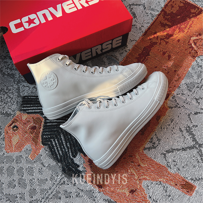 KNS日本限定❙ Converse All Star Light 輕量防水雨鞋雲霧灰 高筒 低筒 WR SL OX HI