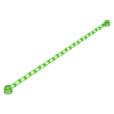【金磚屋】30104TNEGR2 LEGO 樂高配件 長鎖鏈透明淺綠