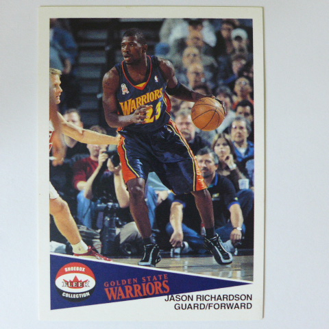 ~ Jason Richardson ~RC/NBA球星/傑森·理察森 2002年Fleer.限量2500張.新人卡