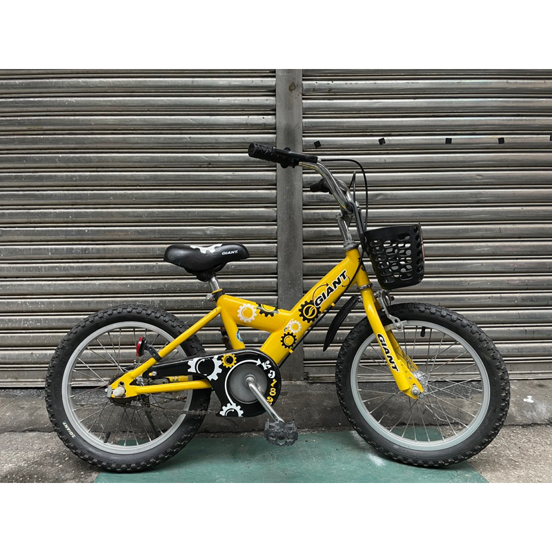 八成新！ 捷安特 Giant KJ182 16吋腳踏車 二手兒童單車 中古兒童腳踏車（已整理）