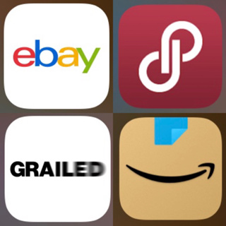 eBay Poshmark Grailed Amazon 代購 美國購物網皆可詢問 價格透明
