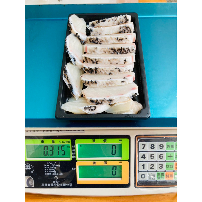 龍膽石斑魚清肉切片300克、東港海鮮