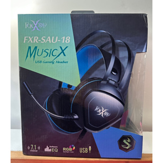【Foxxray】FXR-SAU-18音振響狐 USB電競 耳機麥克風