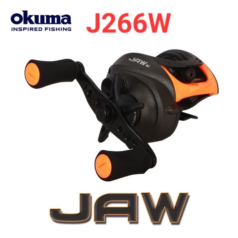 嘉原釣具 OKUMA 瘋馬克 JAW 擬餌拋投捲線器 小烏龜