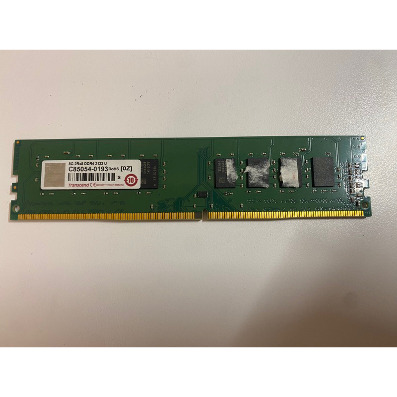 【二手】創見 Transcend DDR4 2133 8G/16G 2Rx8 桌上型記憶體 U-DIMM記憶體 有限終保