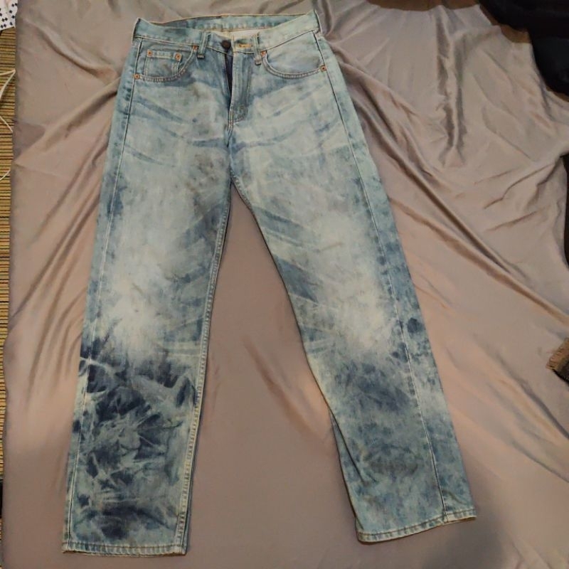 levis510 29w 32l diy漂白染色 獨一無二