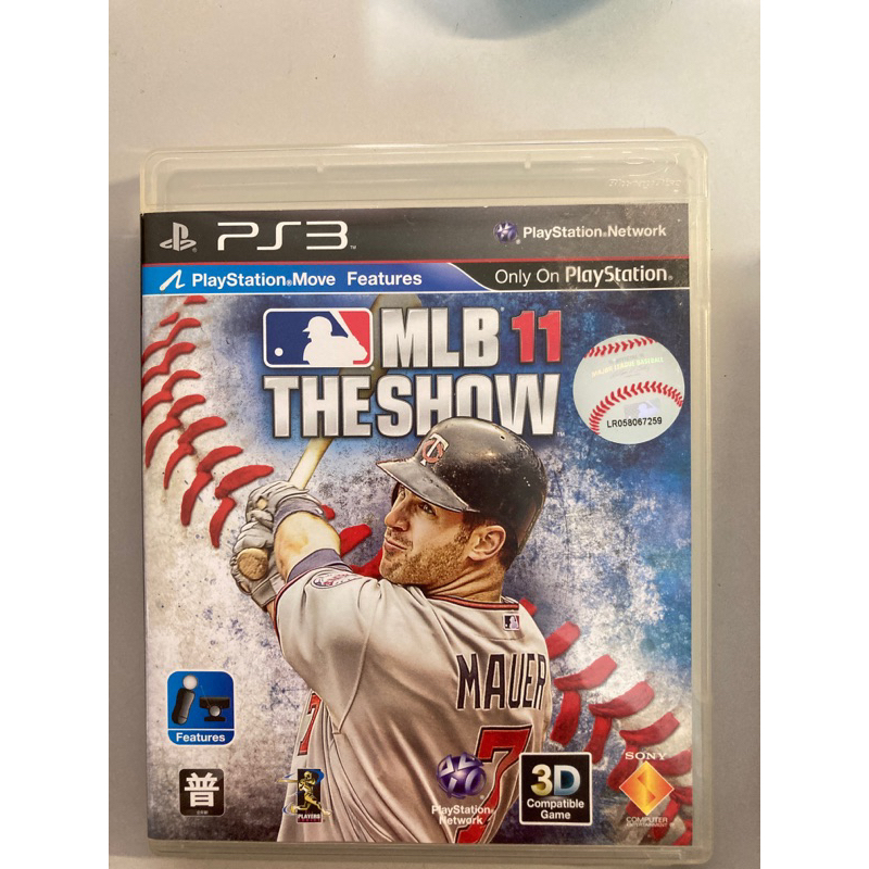 ps3 遊戲光碟 BD MLB THE SHOW 11 10 英文版