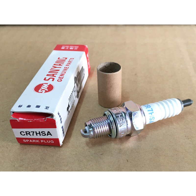 NGK CR7HSA 火星塞 噴射車用 GP125 Easy 100 金牌 GR GT125 RX110 外盒保存不佳