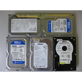 拆機良品~ 3.5吋 IDE 250GB 硬碟 ~7200轉 WD/Seagate/Maxor