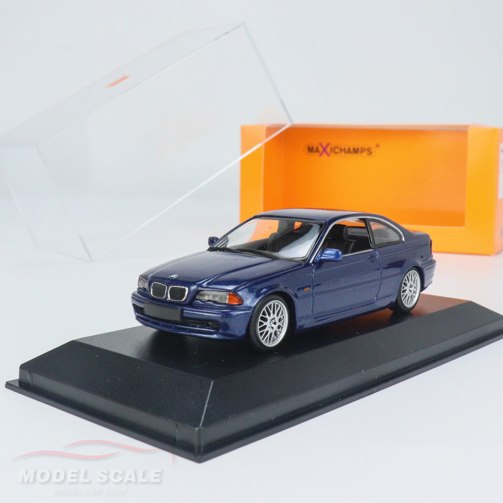 【模例】Minichamps 1/43 BMW 328 CI Coupe (E46) 金屬藍