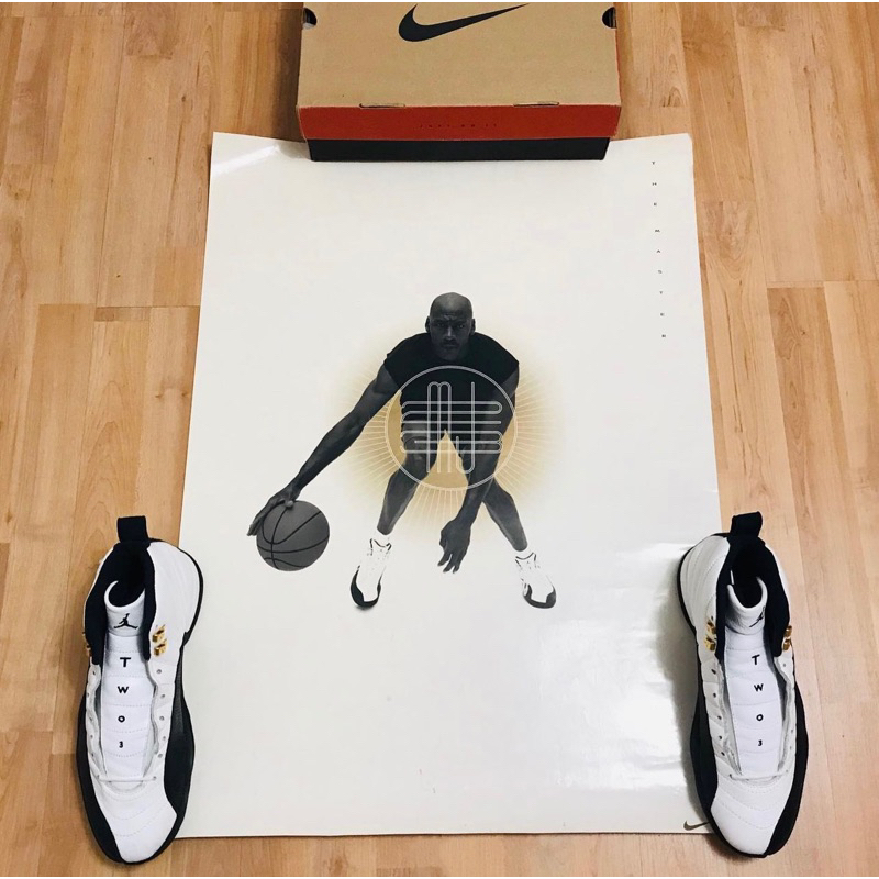 1997 麥可喬丹 海報 Michael Jordan NIKE 12代 Poster 永恆飛人 麥克喬登 最後一舞