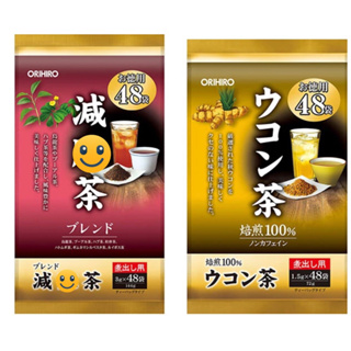 《現貨》24小時出貨 ORIHIRO 德用 健康茶 薑黃茶 無糖茶 茶包 48包 180g 日本代購