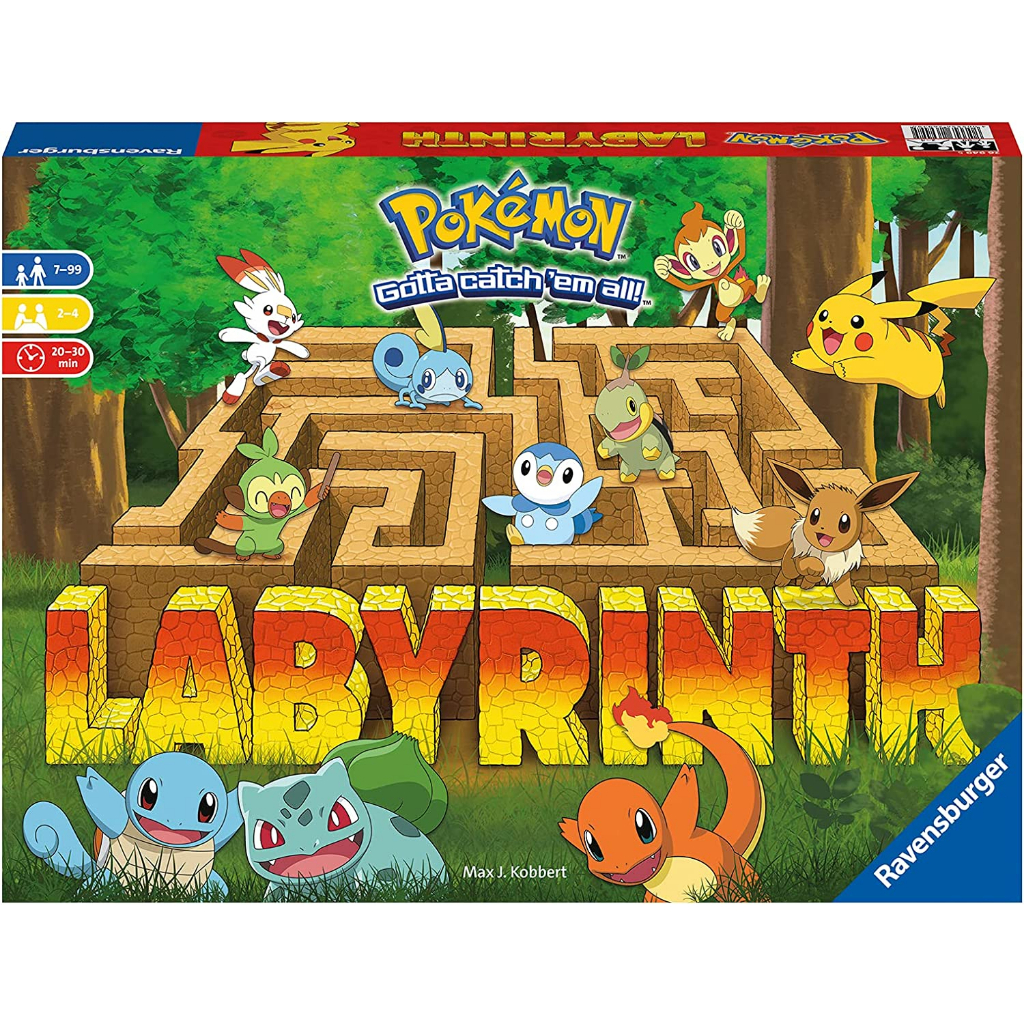 [全新現貨] Ravensburger 寶可夢 Pokemon Labyrinth 百變迷宮 桌遊 奇幻迷宮