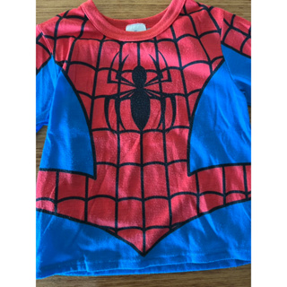 小男孩Q版復仇者聯盟、麵包超人、蜘蛛人短袖T-shirt