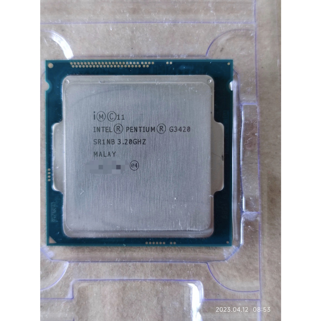 #二手# Intel® Pentium® CPU G3420 FCLGA1150 含原廠散熱器