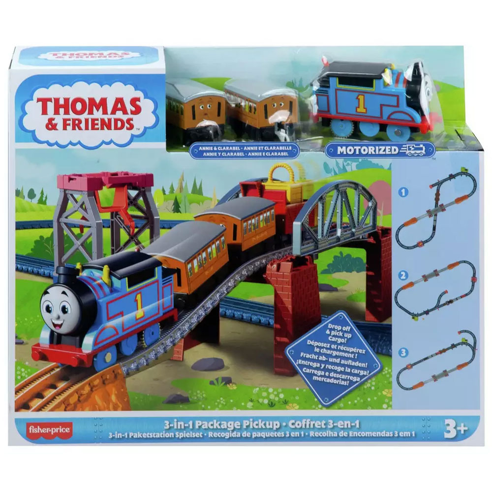 [TC玩具] Thomas 湯瑪士 電動小火車 電動三合一組合 原價1499特價