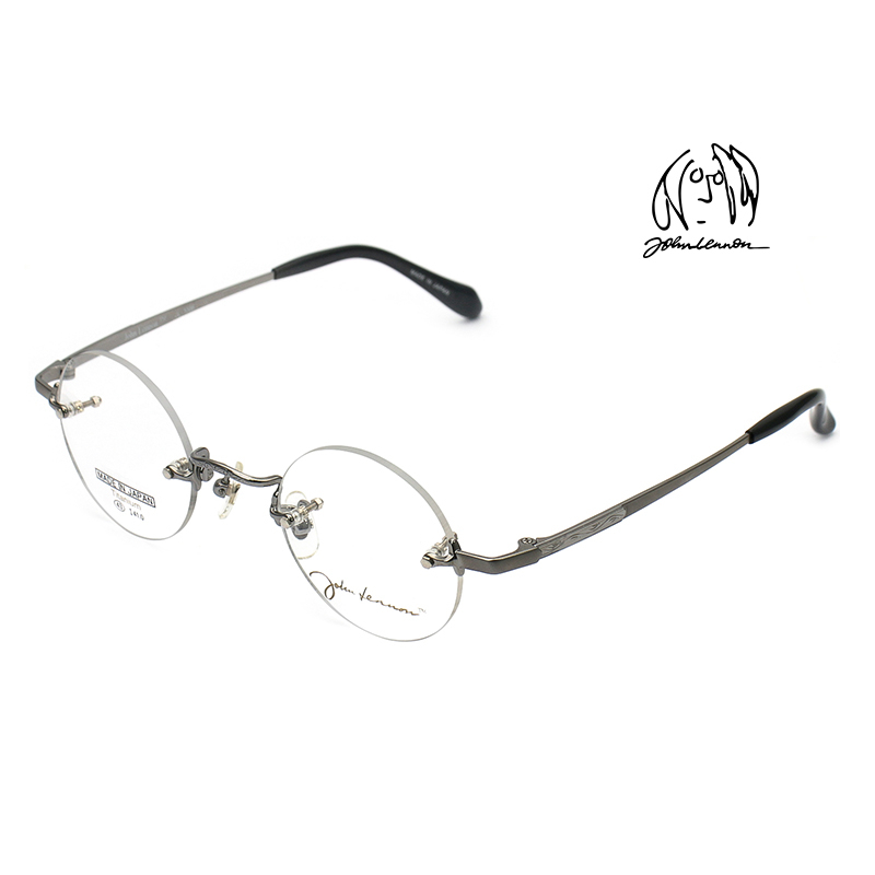 JOHN LENNON JL-1006 約翰藍儂眼鏡｜日本商務復古無框眼鏡 男生品牌眼鏡框【幸子眼鏡】