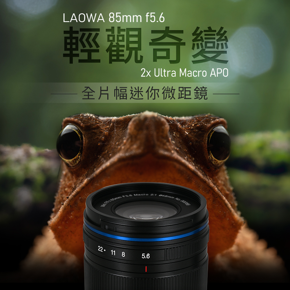 LAOWA 85mm f-5.6 2x Ultra Macro APO - 迷你微距鏡【建議聊聊詢問庫存】