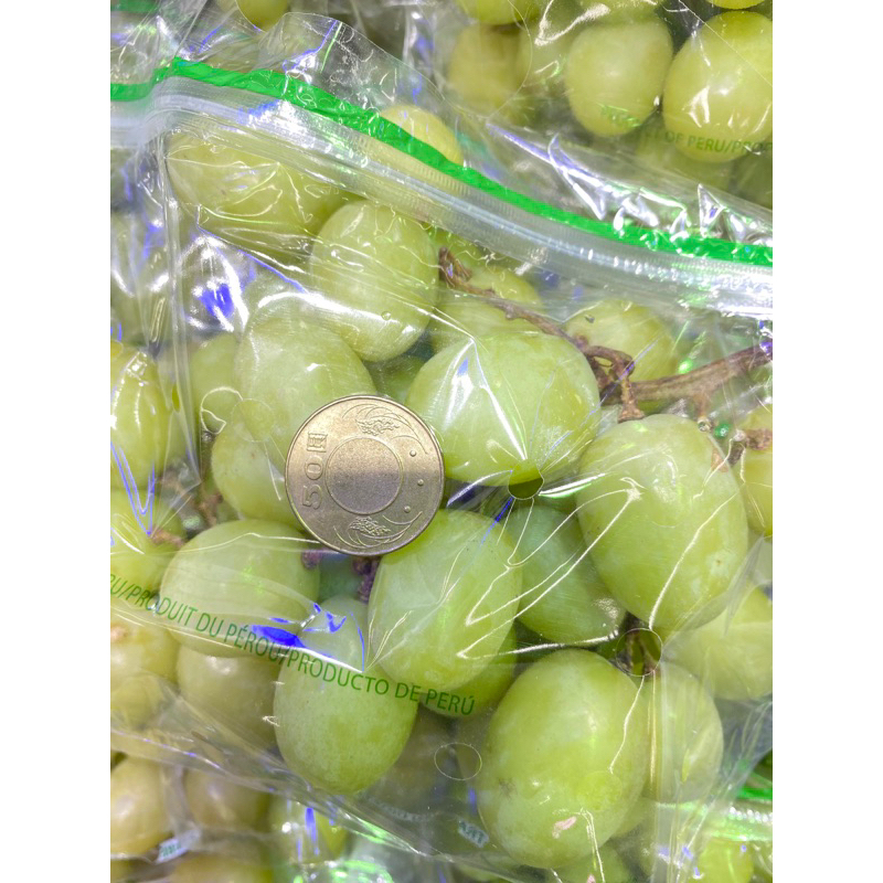 《空運》進口綠無籽、秋脆葡萄1包600克🍇