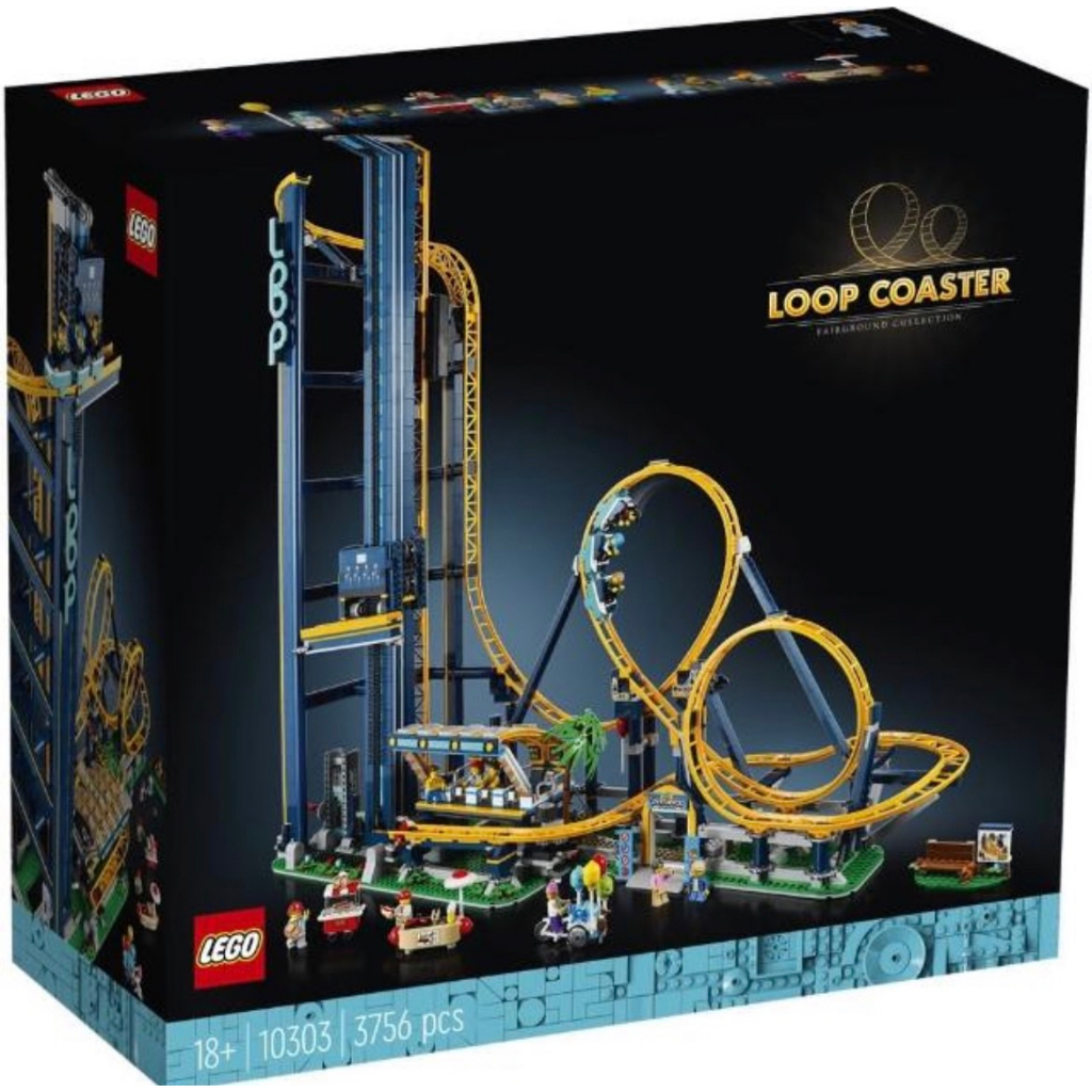 【LEGO 樂高】Creator Expert 10303 環形雲霄飛車(遊樂園 玩具模型)