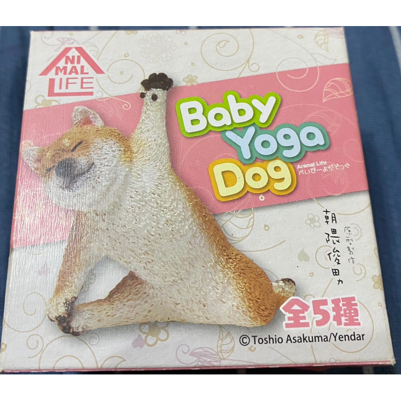 PHP盒玩系列 Baby Yoga Dog 朝隈俊男 原型製作 盲盒 公仔 擺件 禮物