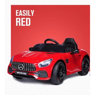 （全新）BENZ GT-R AMG GTR 兒童電動車(皮座椅) (紅色)