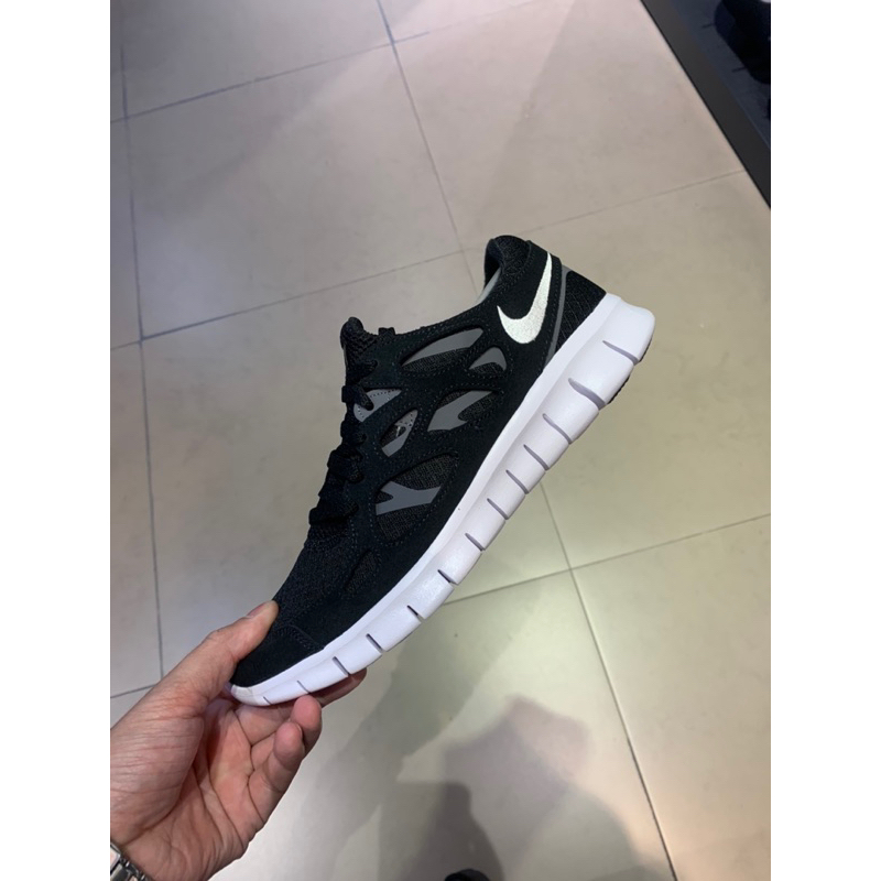  Nike Free Run 2 黑 白 赤足 慢跑鞋 訓練鞋 男鞋 537732-004