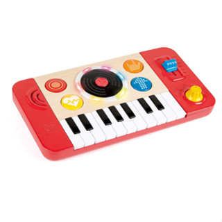 【樂森藥局】德國 HAPE 搖滾DJ音樂鍵盤 木製玩具