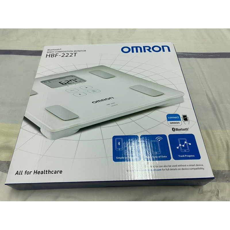 OMRON 歐姆龍 HBF-222T 體重體脂計（藍牙款）