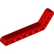 6276845 LEGO 樂高 42160 紅色 科技 厚臂 彎曲 十字孔 圓孔 3X7 7X3 liftarmbent