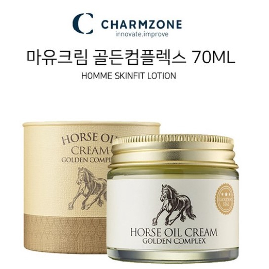 韓國 嬋真 Charmzone 黃金復合馬油面霜 70ml 馬油霜 馬油霜黃金復合物
