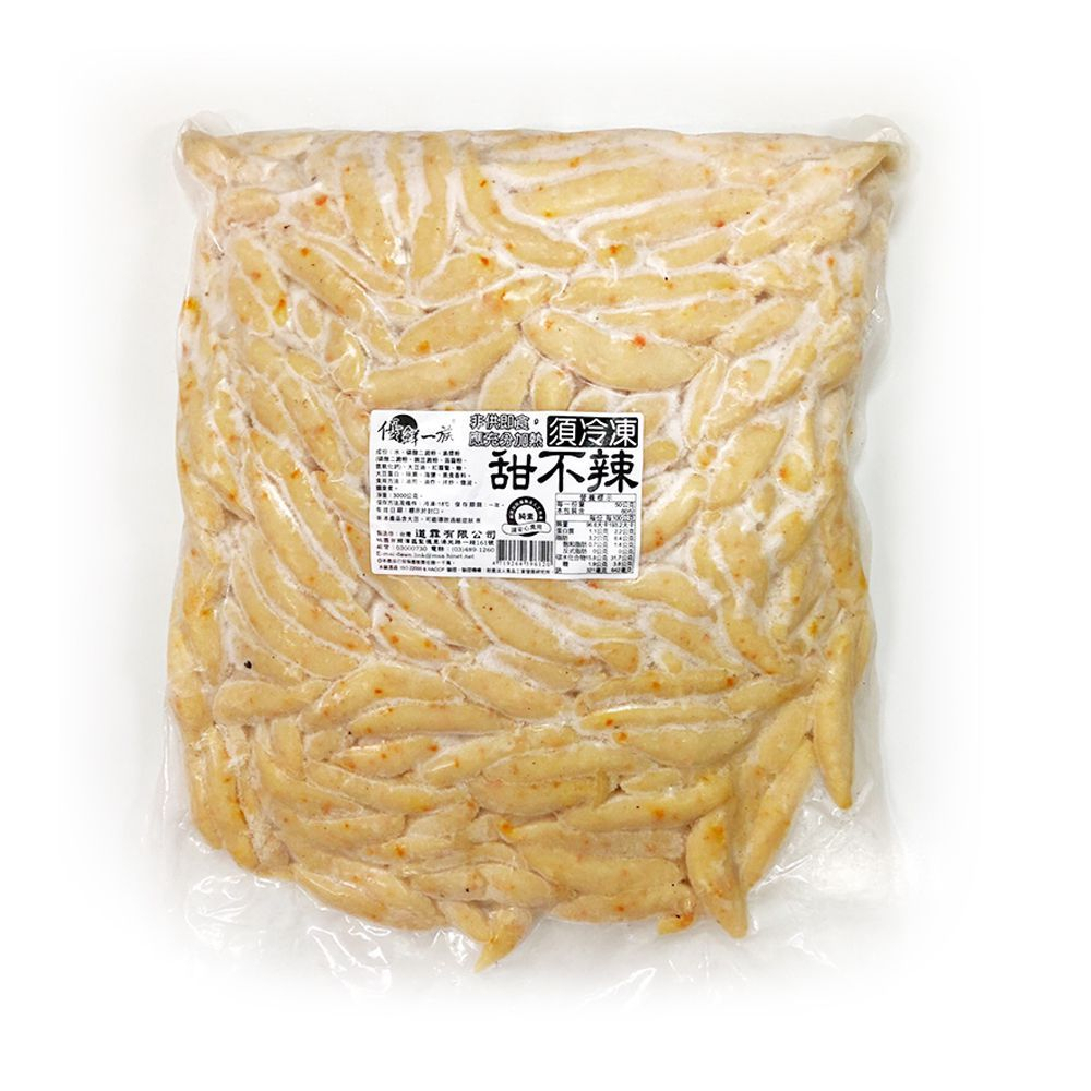 <素聯盟>(道霖)甜不辣條-600g/300g(分裝)..(全素)