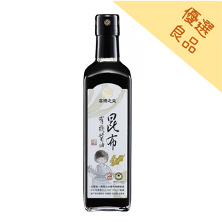 喜樂之泉有機昆布醬油 500ml/瓶【A52009】(超取限2罐內)(新品)