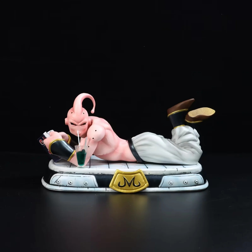 清倉【七龍株】 FC 可樂布歐 普烏 魔人 趴姿 魔人布歐 普烏 魔人  盒裝  13cm