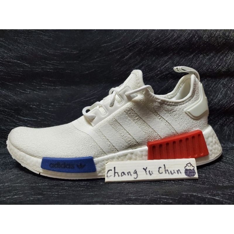 ADIDAS NMD_R1 經典 初代 白紅-GZ7025 全新台灣公司貨 休閒鞋 US10