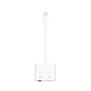 MYCELL▸PD閃充TYPE-C數位類比轉換器 3.5mm耳機二合一充電音頻轉換器 轉接器 電腦耳機轉接頭