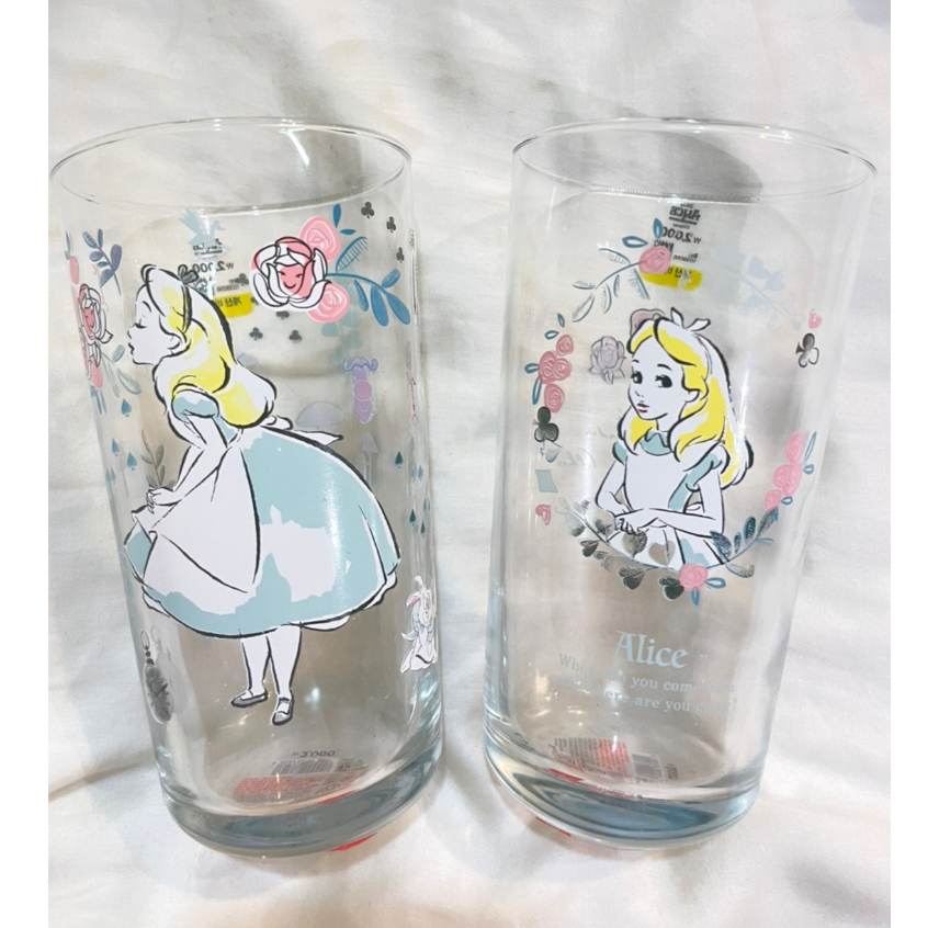 ［現貨］韓國大創｜愛麗絲玻璃杯 杯子 水杯 玻璃杯 Alice
