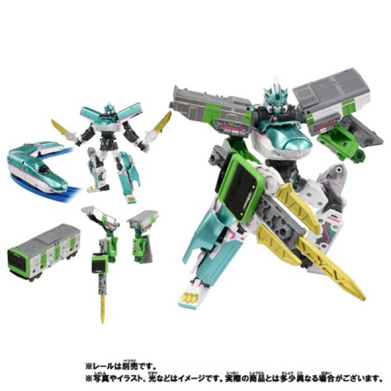 TAKARA TOMY 新幹線變形機器人Z E5 山手線 套組