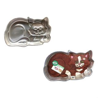 (二手) 美國 Wilton Kitty Cat Cake Pan 惠爾通貓咪蛋糕烤盤 烤模 蛋糕 烘焙工具 絕版品