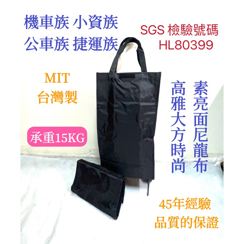 【結束營業大拍賣購物車EasyGo附發票含稅】購物車 買菜車 購物袋 折疊手拉車 露營車 可機車收納