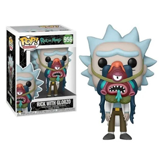 FUNKO POP 956 動畫系列 瑞克和莫蒂 w/Glorzo 面具 RICK MORTY 公仔 收藏 代理版