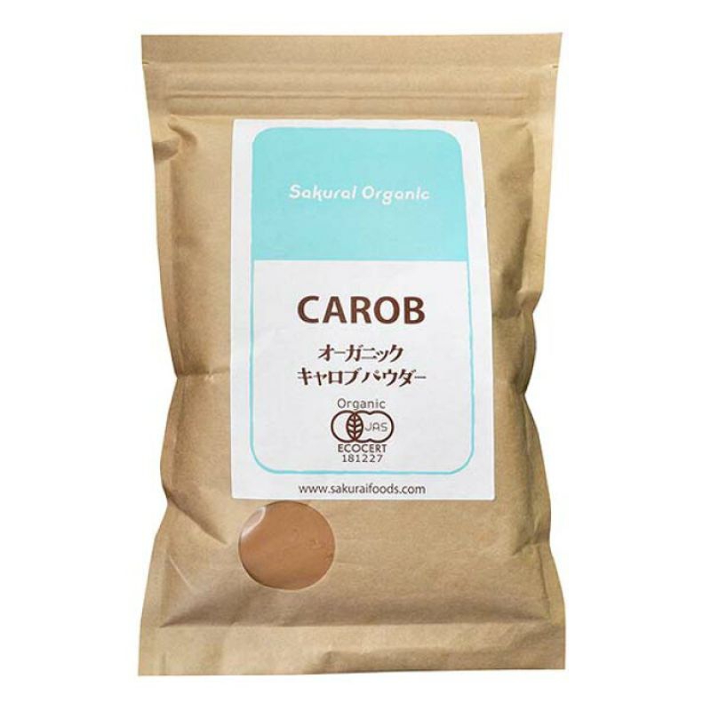 ［200克買一送一］日本原裝 JAS有機認證角豆粉 不含咖啡因 代替可可粉