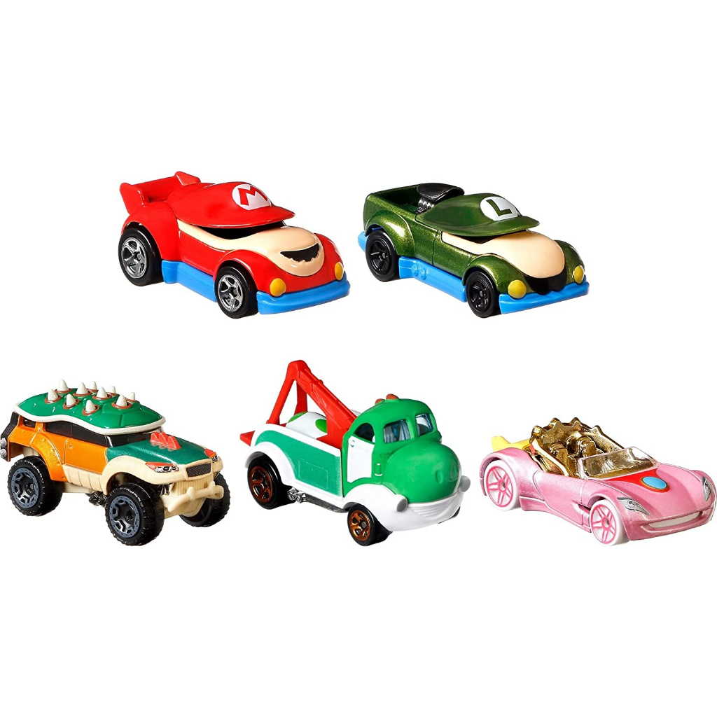 預購 🚀美國正貨🚀美國專櫃 超級瑪利歐 super mario  Hot Wheels 玩具車 公主 車車 路易吉