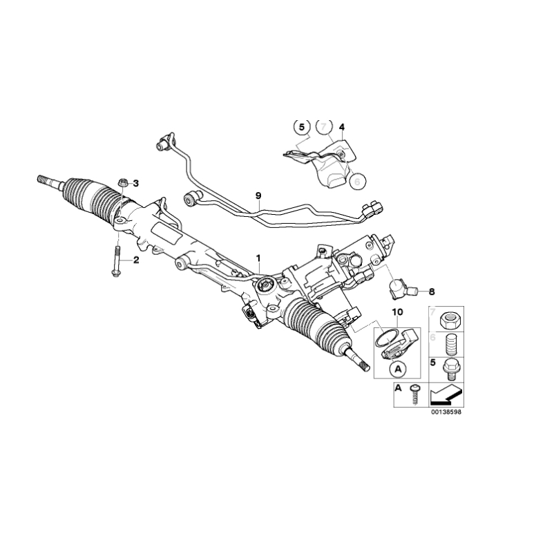 BMW E64 630I 645CI 650I M6 液壓助力轉向器 主動轉向控制 (AFS) 全新方向機 需報價