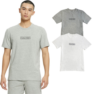 Calvin Klein CK短袖 上衣 經典LOGO 刺繡 方塊LOGO 情侶款 基本 短袖t恤