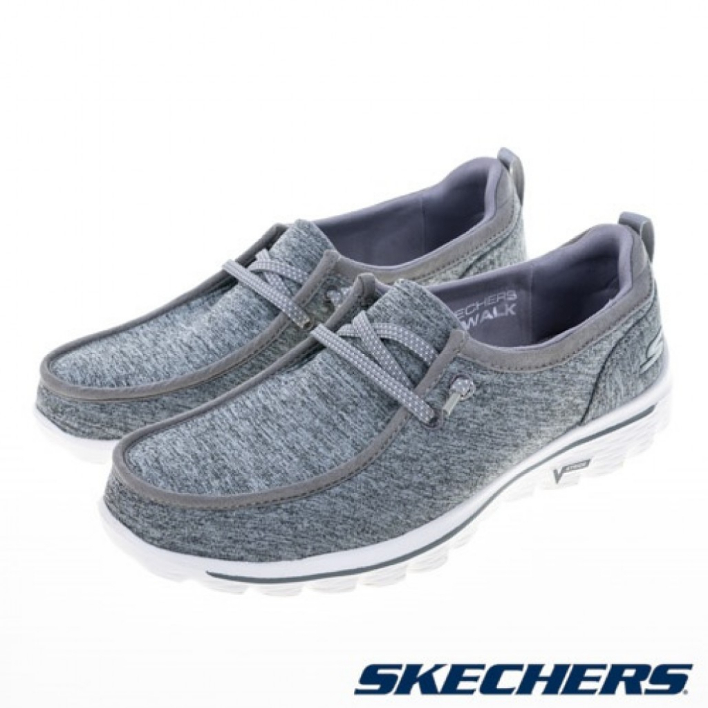 SKECHERS 女健走系列 GOWALK 2 - 124758GRY