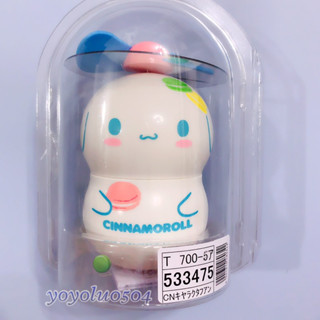 日本直輸正品現貨 三麗鷗 sanrio 大耳狗喜拿 手持隨身攜帶風扇 不倒翁花生造型 軟式風扇 安全又可愛爆表